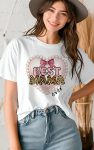 Glitter & Leopard BEST MAMA EVER Tshirt