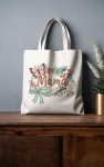 Vintage Floral & Butterfly Mama Bag