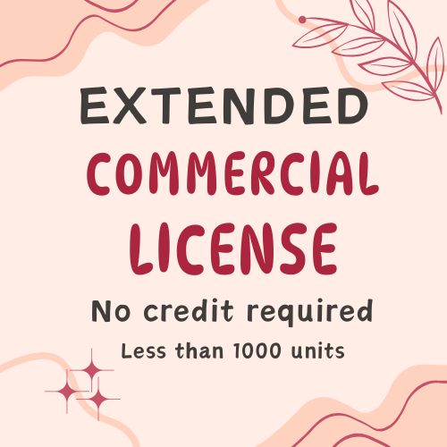 Extended License - Wow Mom Art